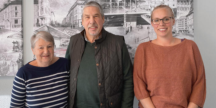 Susi Albl (Präsidentin und Stifterin). Nobi Albl (Stifter und Mitglied), Stefanie Blatter (Mitglied)